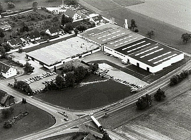 Firmengebäude Klöber Historie