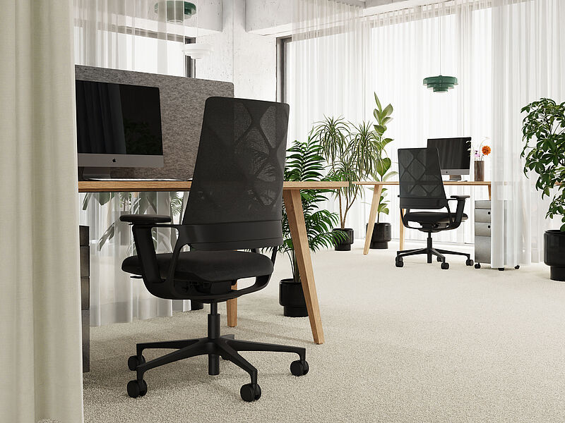Connex2 Mesh Melange Schwarz