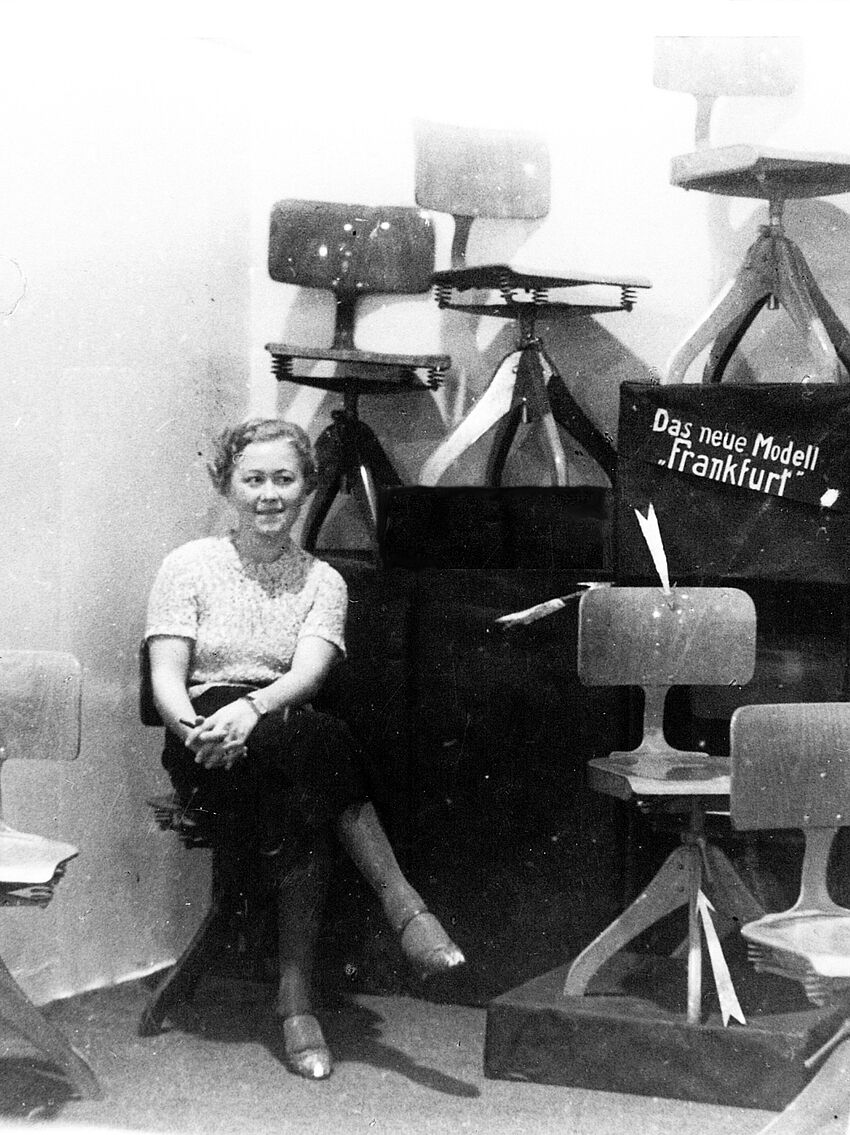 Margarete Klöber historischer Messestand