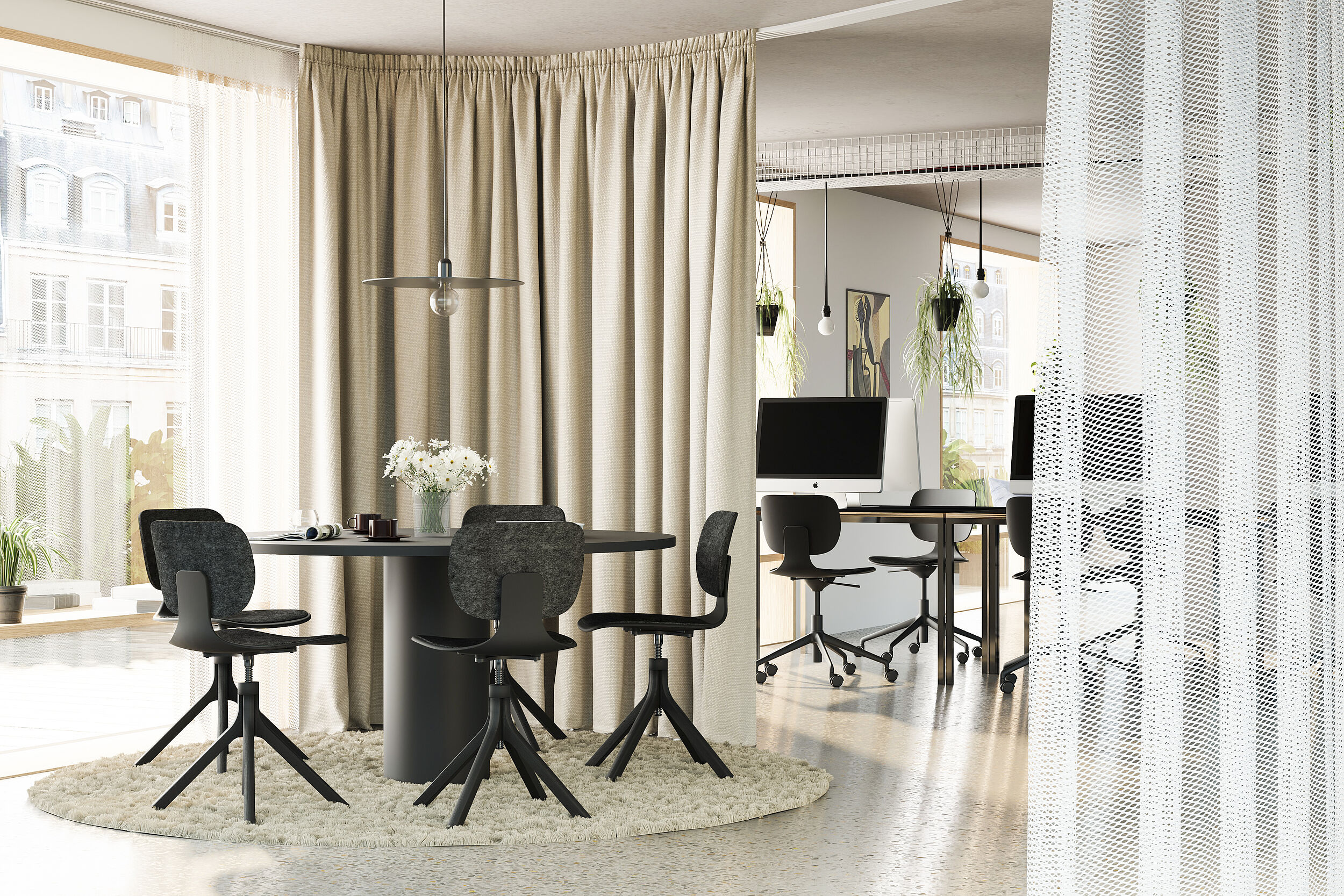 Anwendung CoMeet C35 und Work